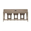 Liberty Furniture Brentwood 4 Piece Living Room Table Set - Brown
