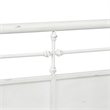Liberty Furniture Vintage Series Twin Metal Day Bed - Antique White - Black