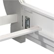 Liberty Furniture Magnolia Manor California King Upholstered Sleigh Bed - White