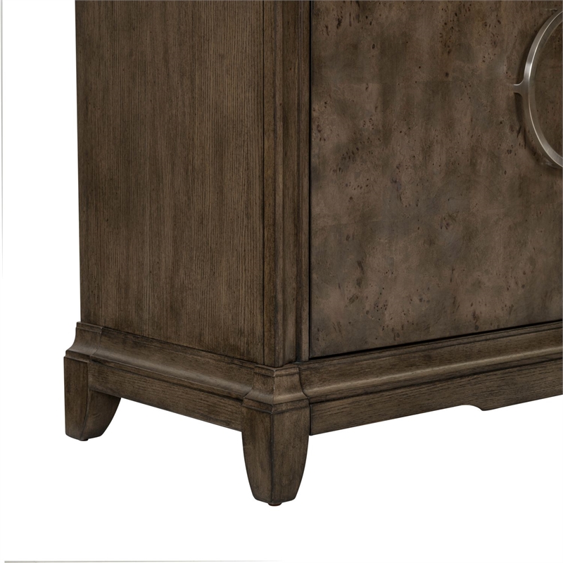 Liberty Furniture Lexington Park 2 Door Accent Cabinet - Brown
