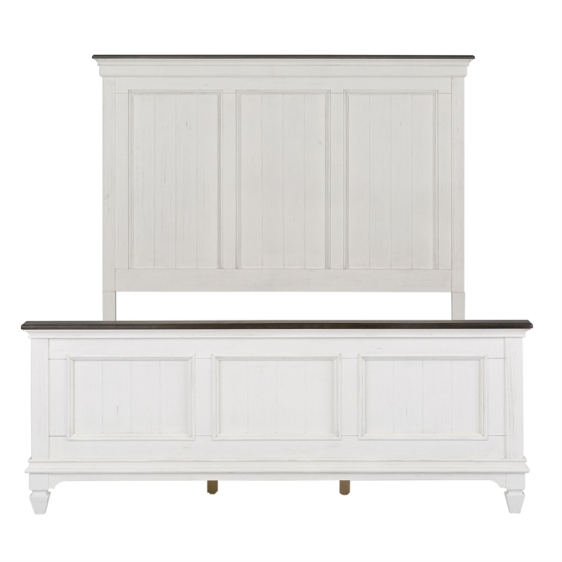 Liberty Furniture Allyson Park California King Panel Bed - White