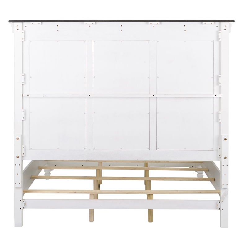Liberty Furniture Allyson Park California King Panel Bed - White