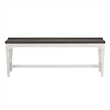 Liberty Furniture Allyson Park Wood Seat Bench - White
