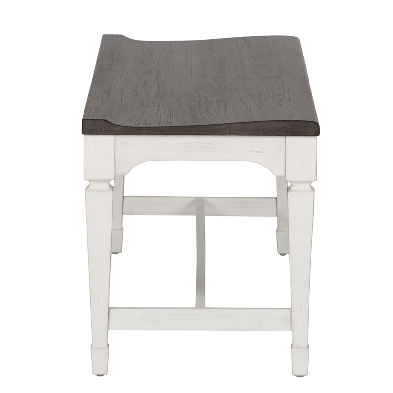 Liberty Furniture Allyson Park Wood Seat Bench - White