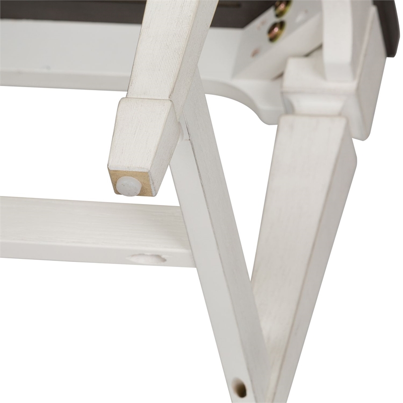Liberty Furniture Allyson Park Wood Seat Bench - White