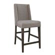 Liberty Furniture Double Bridge Upholstered Counter Chair -Set of 2 - Brown