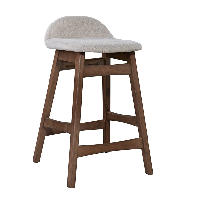 Liberty Furniture Space Savers 24 Inch Counter Chair - Light Tan -Set of 2