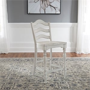 Liberty Furniture Magnolia Manor Ladder Back Counter Chair -Set of 2