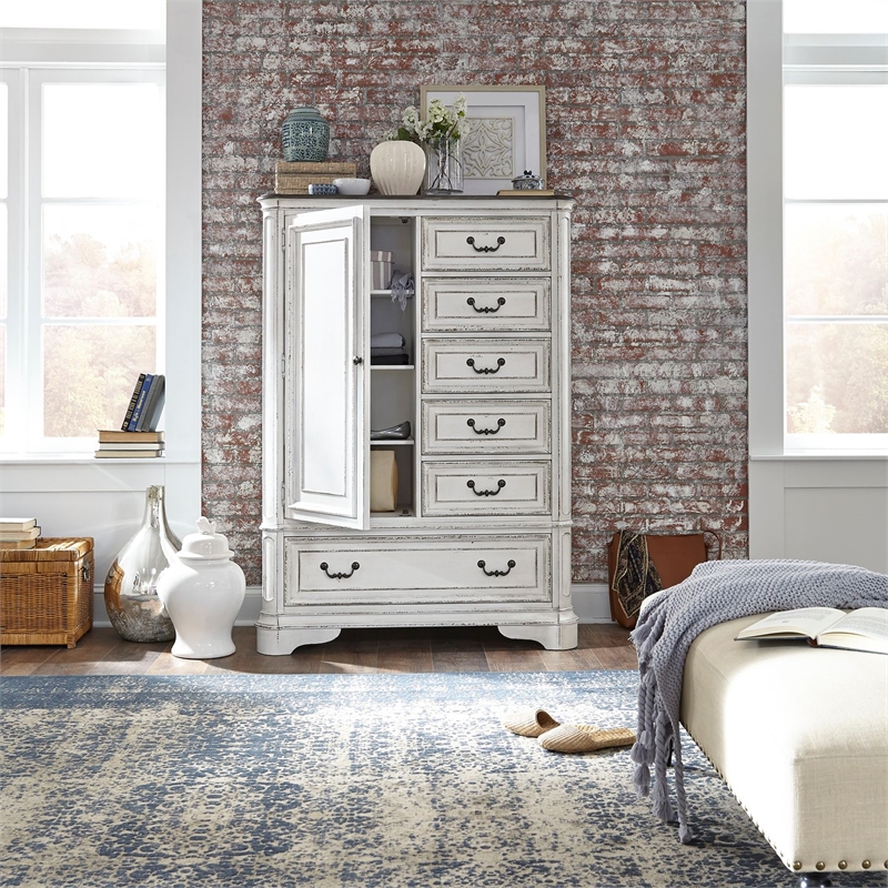Liberty Furniture Magnolia Manor Master Chest - White