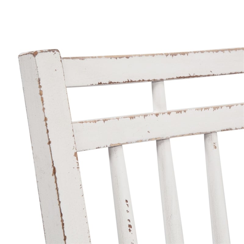 Liberty Furniture Magnolia Manor Spindle Back Side Chair -Set of 2 - White