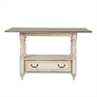 Liberty Furniture Magnolia Manor 5 Piece Gathering Table Dining Room Set - White