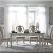 Liberty Furniture Magnolia Manor 5 Piece Leg Table Dining Room Set - White