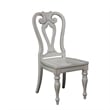 Liberty Furniture Magnolia Manor 5 Piece Pedestal Table Dining Room Set - White