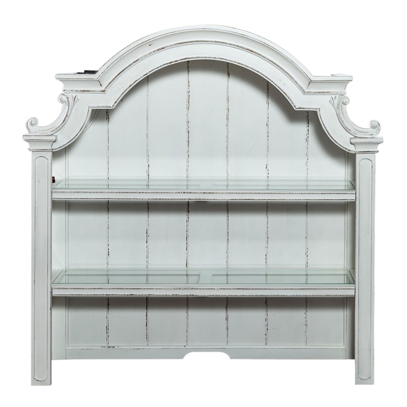 Liberty Furniture Magnolia Manor Opt Credenza & Hutch - White