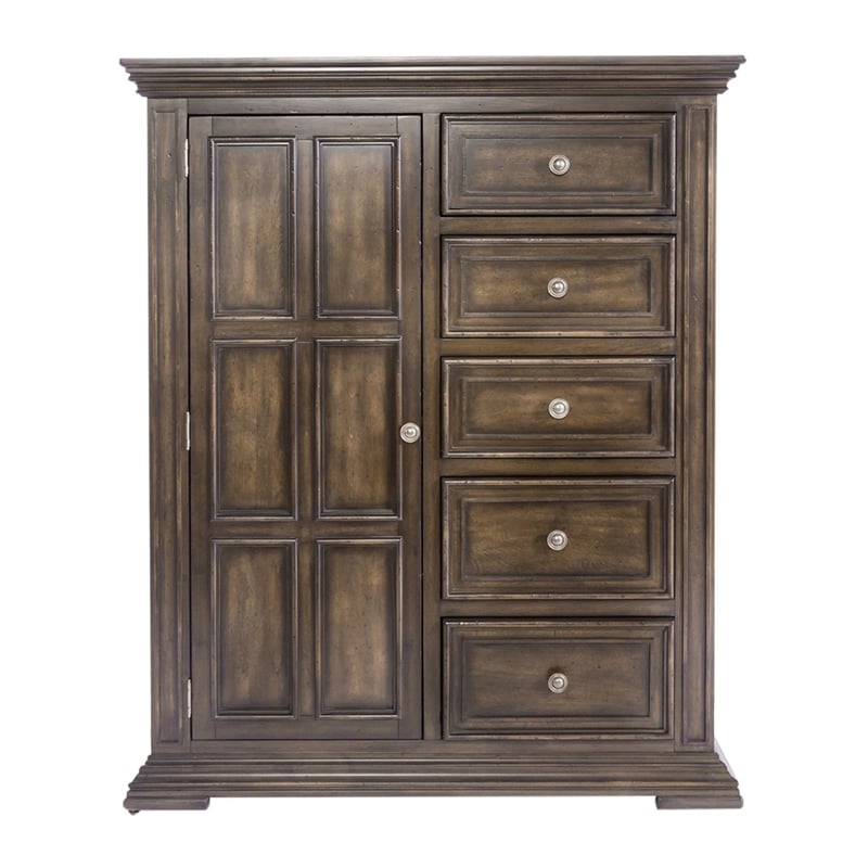 Liberty Furniture Big Valley Door Chest - Brown
