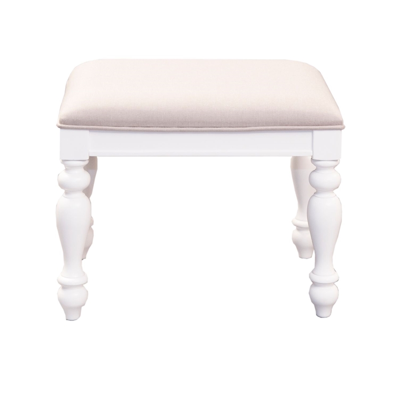 Liberty Furniture Summer House I 3 Piece Vanity Set - White