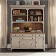 Liberty Furniture Farmhouse Reimagined 3 Piece Desk & Hutch Set - White