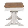 Liberty Furniture Farmhouse Reimagined 3 Piece Desk & Hutch Set - White