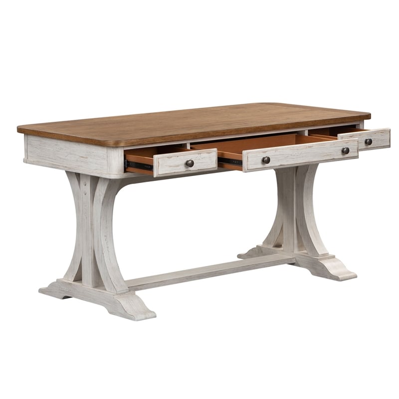 Liberty Furniture Farmhouse Reimagined Writing Desk - White
