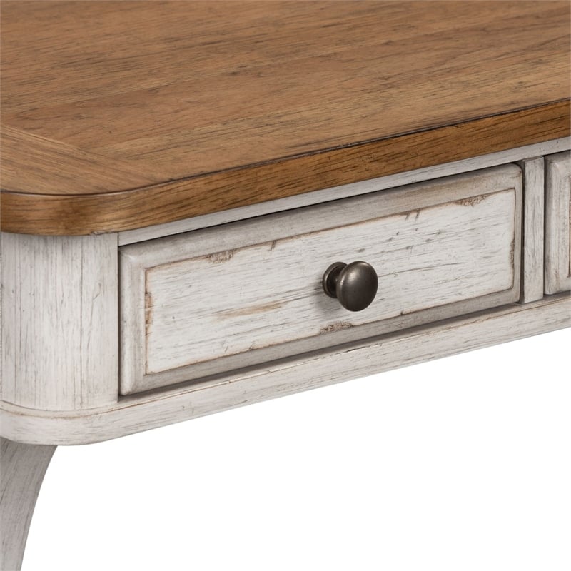 Liberty Furniture Farmhouse Reimagined Writing Desk - White