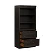 Liberty Furniture Harvest Home 2 Piece Hutch & Cabinet Set - Black