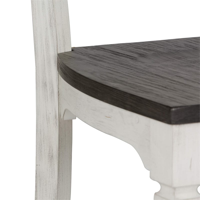 Liberty Furniture Allyson Park 5 Piece Pedestal Table Dining Room Set - White