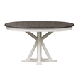 Liberty Furniture Allyson Park 5 Piece Pedestal Table Dining Room Set - White