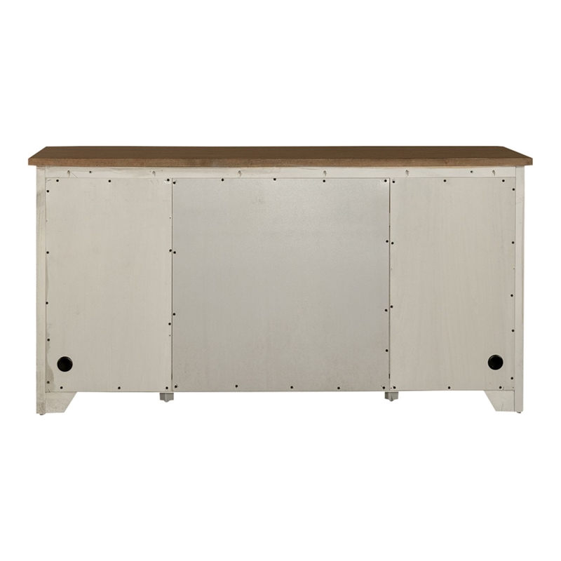 Liberty Furniture Farmhouse Reimagined Door Credenza - White