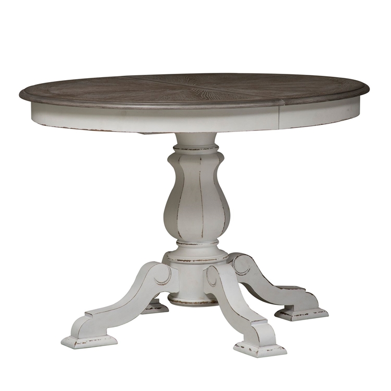 Liberty Furniture Magnolia Manor Opt 5 Piece Pedestal Table Dining Room Set