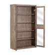 Liberty Furniture South Bend Bunching Glass Display Cabinet - Brown