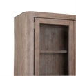 Liberty Furniture South Bend Bunching Glass Display Cabinet - Brown
