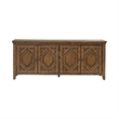 Liberty Furniture Carolina Park 78 Inch TV Console - Brown