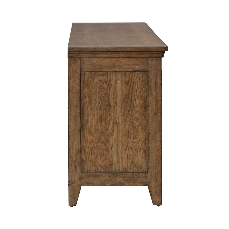 Liberty Furniture Carolina Park 78 Inch TV Console - Brown