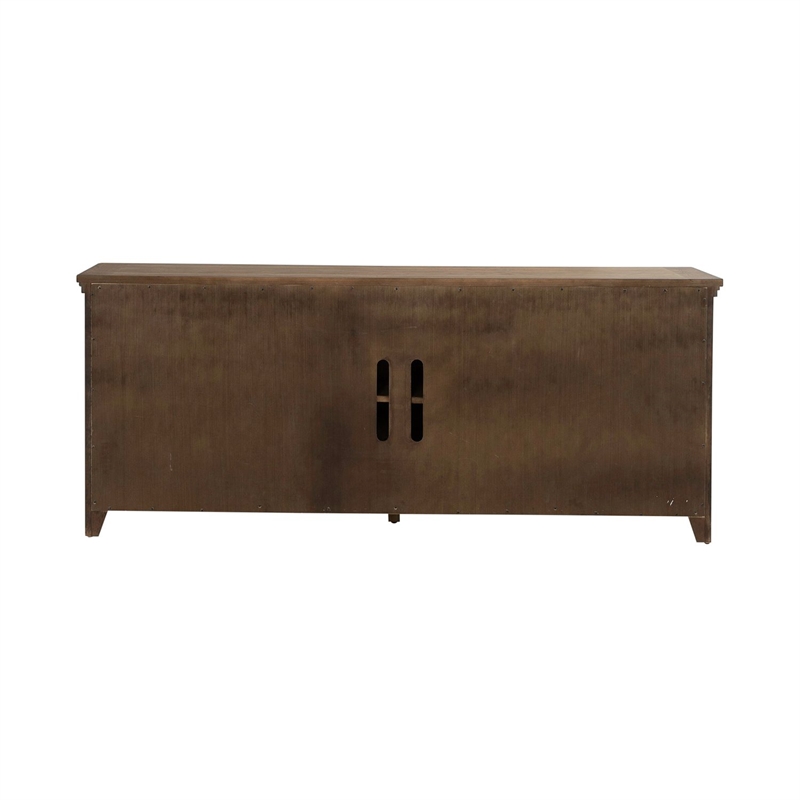 Liberty Furniture Carolina Park 78 Inch TV Console - Brown