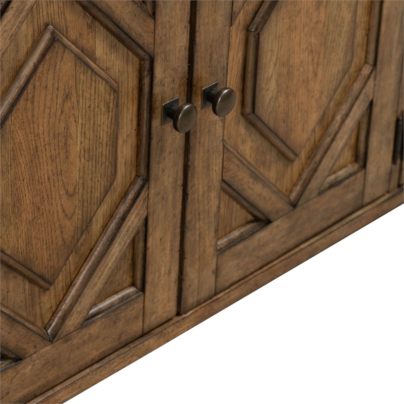 Liberty Furniture Carolina Park 78 Inch TV Console - Brown