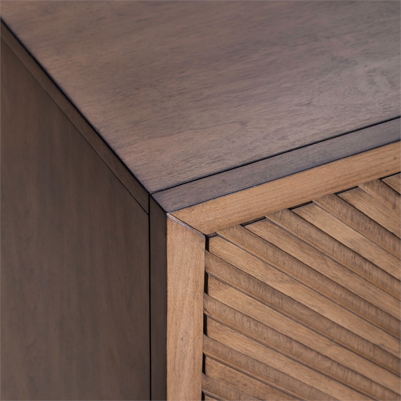 Liberty Furniture Eastons 82 Inch TV Console - Brown