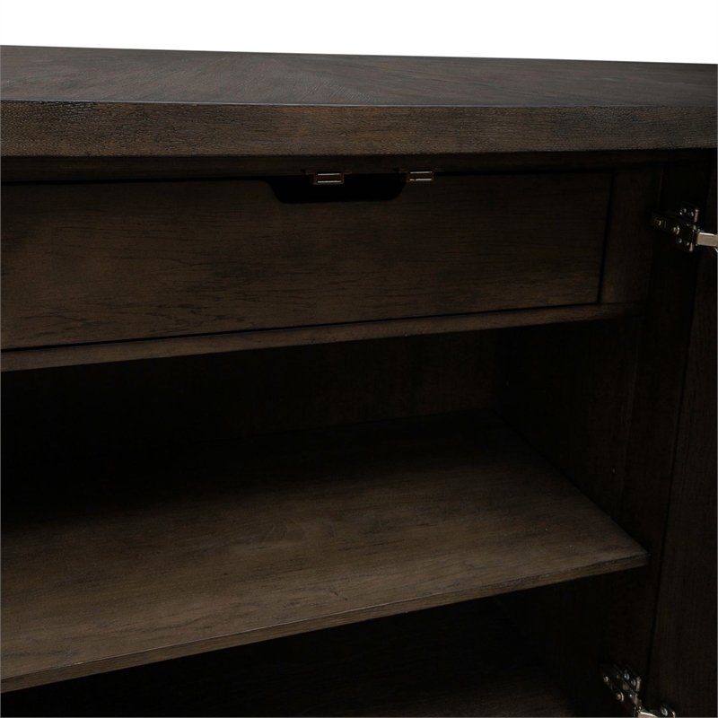 Liberty Furniture Cascade Falls Buffet for Dining Room - Brown