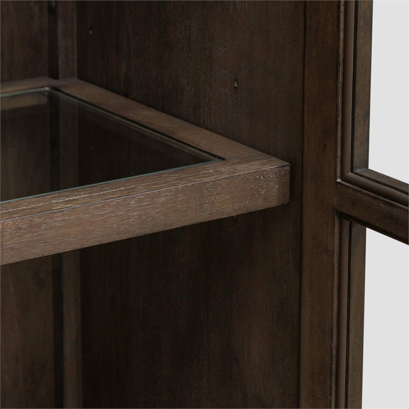 Liberty Furniture Cascade Falls Display Cabinet - Brown