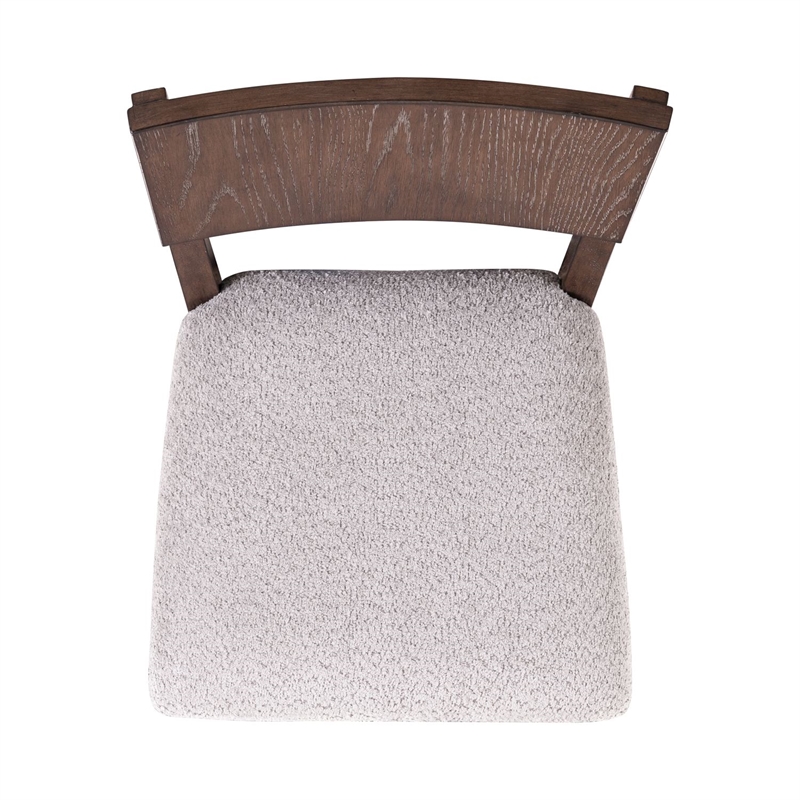 Liberty Furniture Cascade Falls Panel Back Chairs for Dining Room 2 Piece Brown