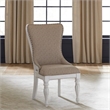 Liberty Furniture Magnolia Manor 7 Piece Round Ped Table Set - White