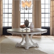Liberty Furniture Magnolia Manor 7 Piece Round Ped Table Set - White