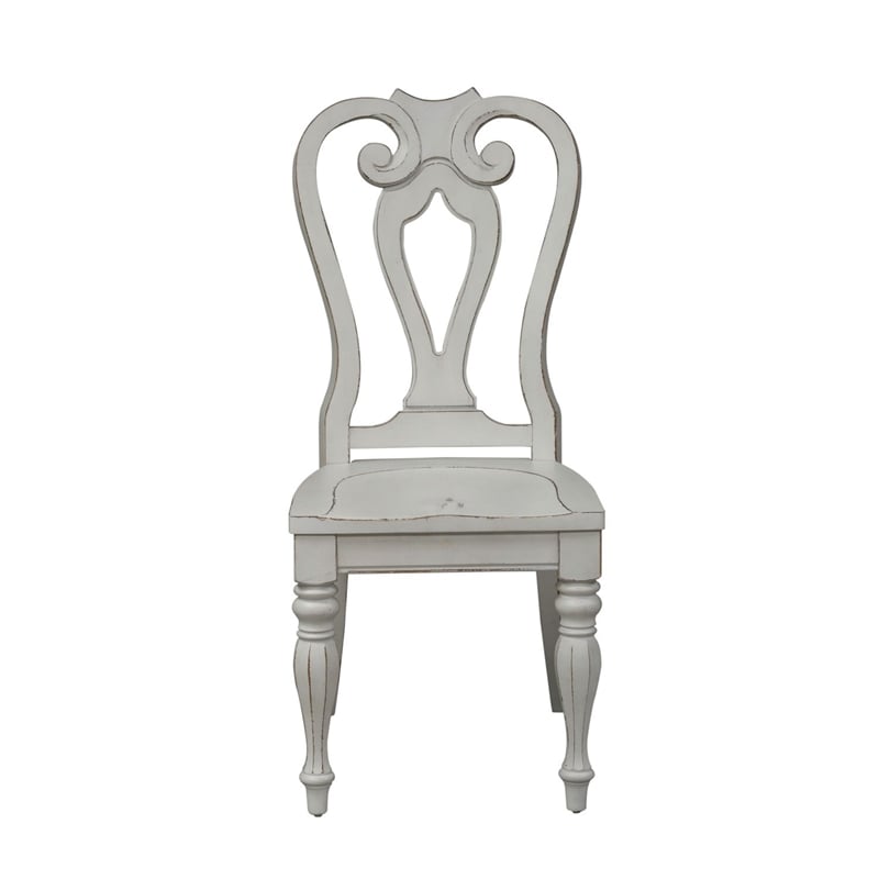 Liberty Furniture Magnolia Manor Opt 7 Piece Rectangular Table Set - White