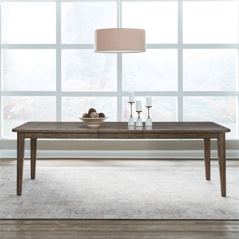 Liberty Furniture Carolina Park 5 Piece Rectangular Table Set - Brown