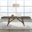 Liberty Furniture Carolina Park 7 Piece Trestle Table Set - Brown