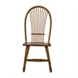 Liberty Furniture Treasures Sheaf Back Side Chairs for Dining Room Set of 2 Oak