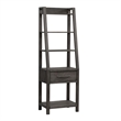Liberty Furniture Modern Farmhouse Leaning Bookcase - Gray