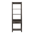 Liberty Furniture Modern Farmhouse Leaning Bookcase - Gray