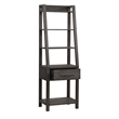 Liberty Furniture Modern Farmhouse Leaning Bookcase - Gray