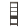 Liberty Furniture Modern Farmhouse Leaning Bookcase - Gray
