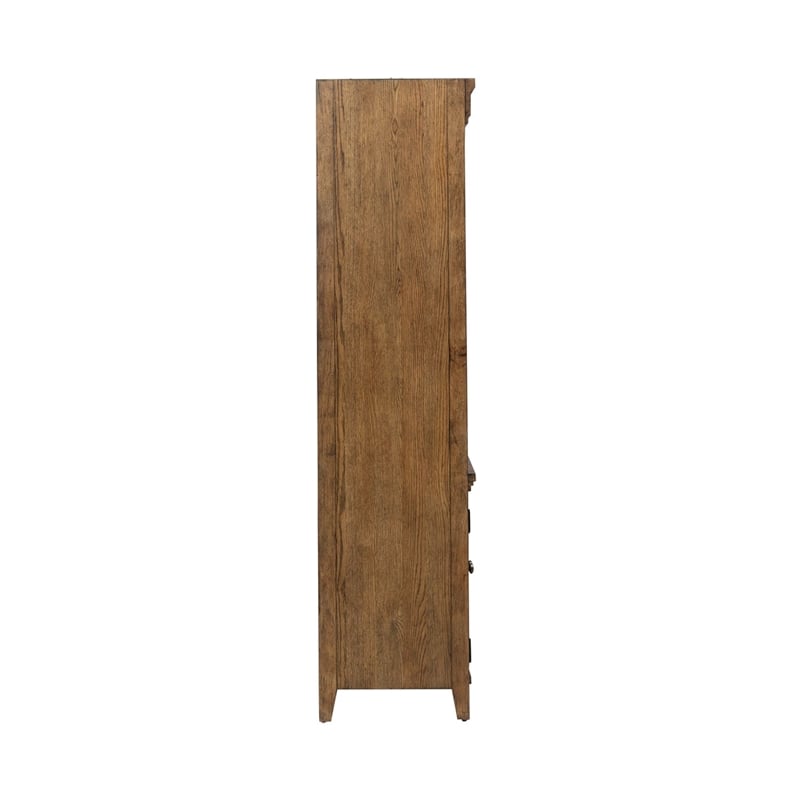 Liberty Furniture Carolina Park Bunching Bookcase - Brown